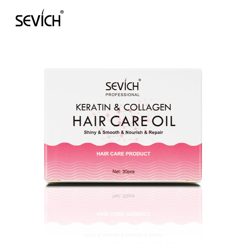 Keratin og Collagen Hair Care Oil 30 stk.