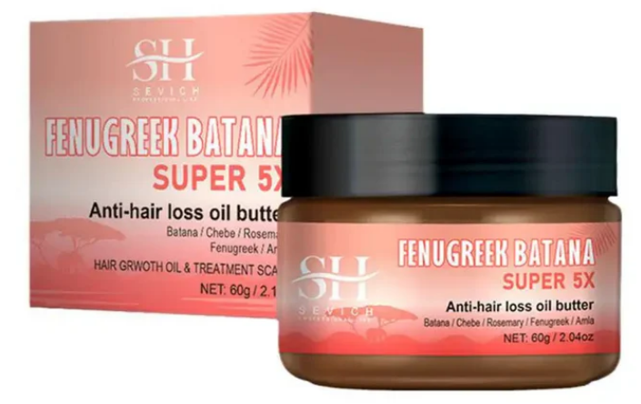 Fenugreek Batana Super 5x Anti Hair Loss Oil Butter
